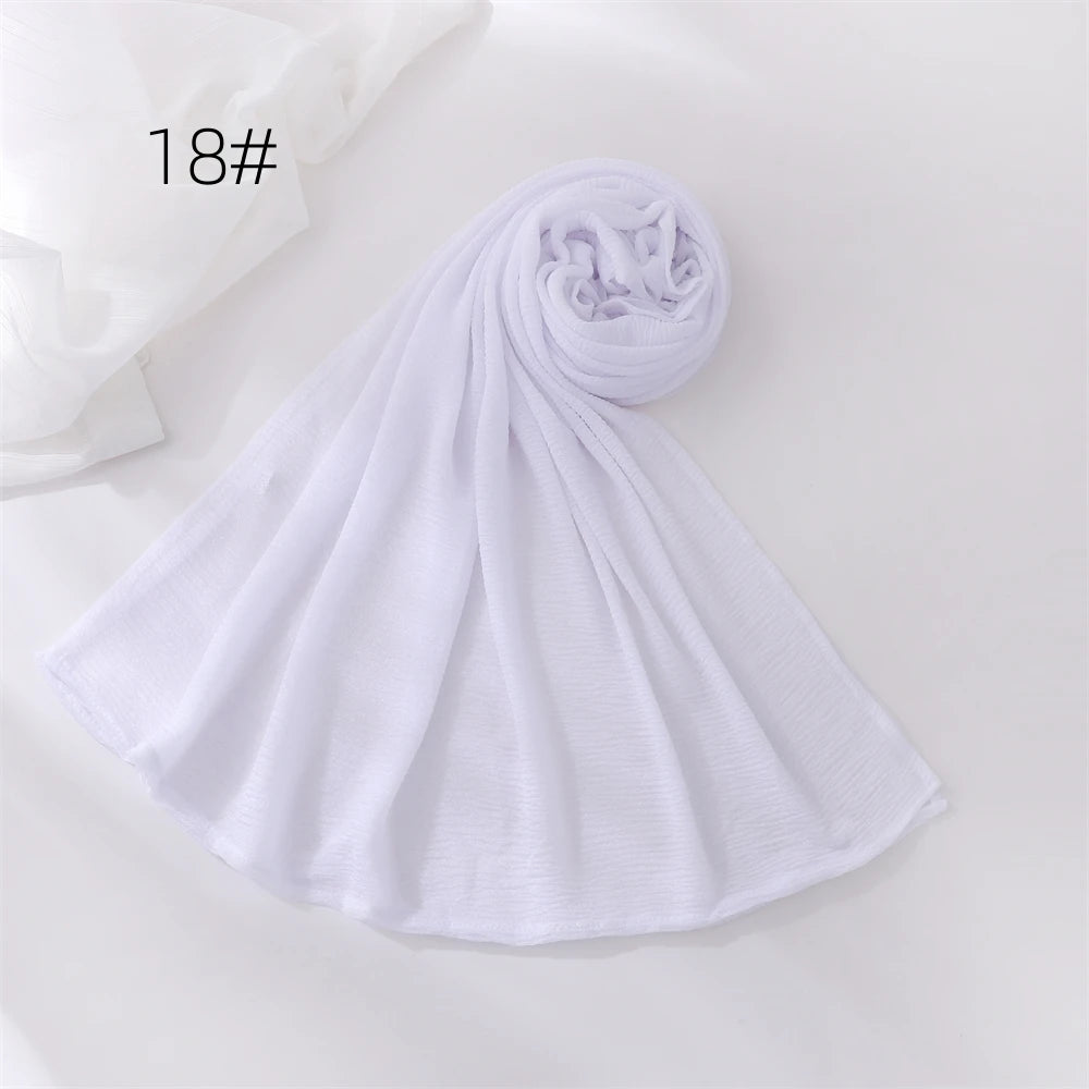 Hijab Pour Femmes Musulmane Châle Grande Taille Foulard Élastique Islam Bandana Bandeaux