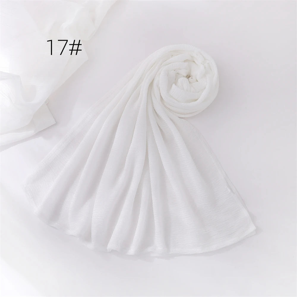 Hijab Pour Femmes Musulmane Châle Grande Taille Foulard Élastique Islam Bandana Bandeaux